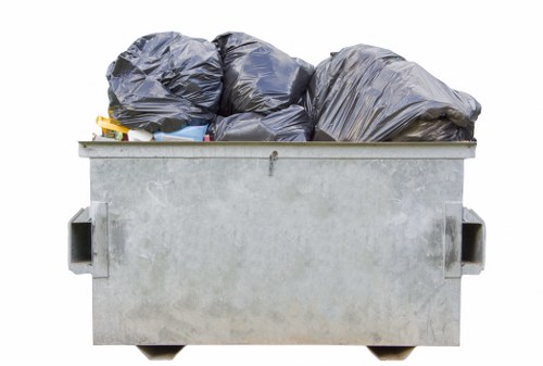 Business waste removal services in Highgate office
